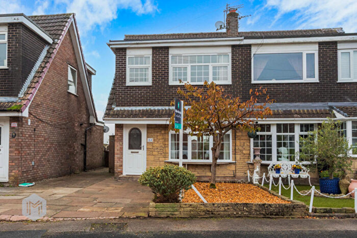 2 Bedroom Semi-Detached House For Sale In Broomfield Close, Ainsworth, Bolton, Greater Manchester, BL2