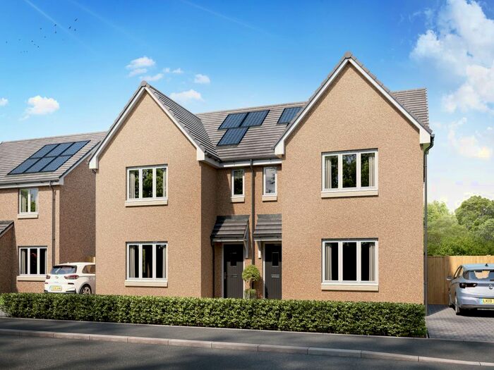 3 Bedroom Semi Detached House For Sale In "The Elgin" At Dunkeld Road, Blairgowrie, PH10