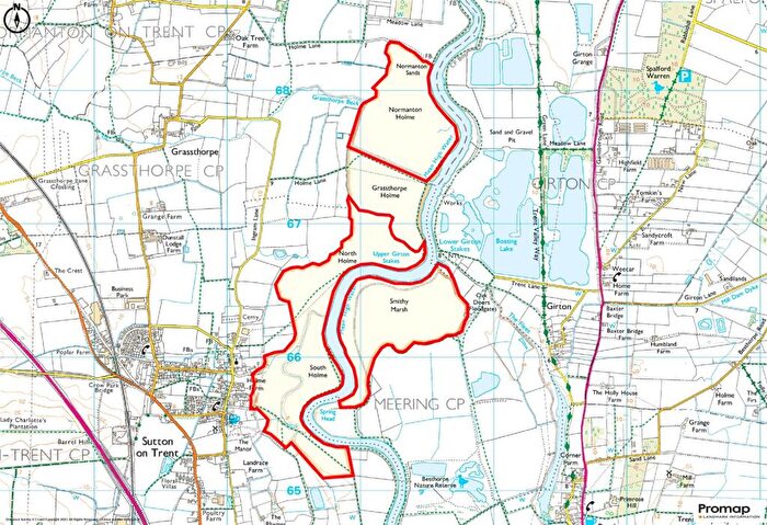 Farm Land For Sale In Sutton On Trent, Newark, Nottinghamshire, NG23