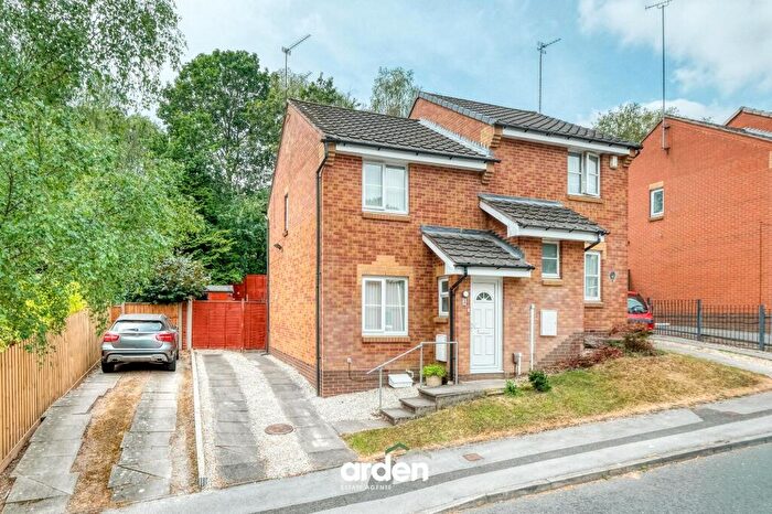 2 Bedroom Semi-Detached House For Sale In Ellerdene Close, Redditch, B98