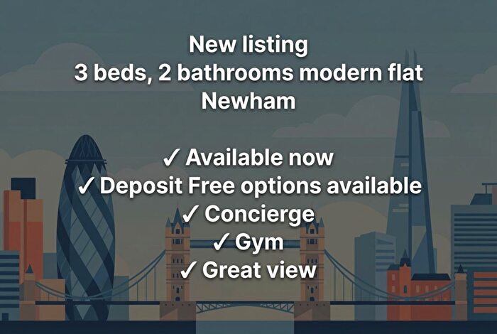 3 Bedroom Flat To Rent In Glasshouse Gardens, London, E20