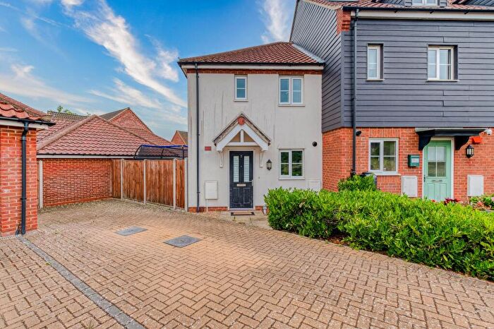 2 Bedroom End Of Terrace House For Sale In Spencer Crescent, Diss, IP22