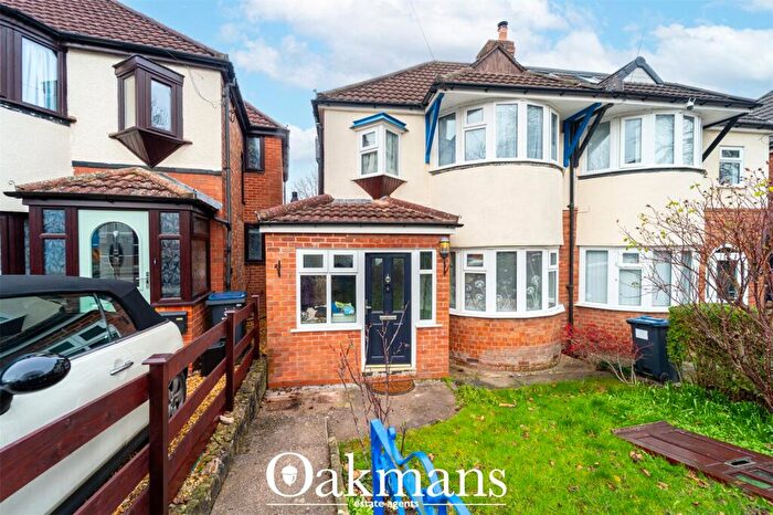 3 Bedroom Semi Detached House For Sale In Marsham Road, Birmingham, West Midlands, B14