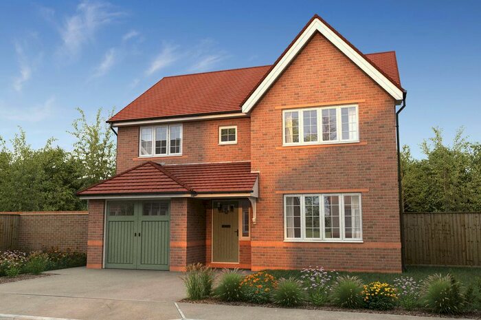 3 Bedroom Detached House For Sale In "The Saxondale" At Brooklime Road, Warwick, CV34
