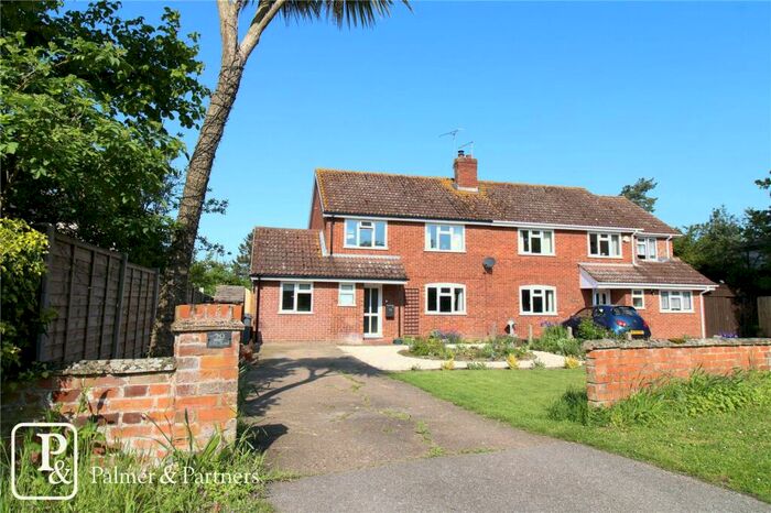 3 Bedroom Semi-Detached House For Sale In Ashe Road, Tunstall, Woodbridge, Suffolk, IP12