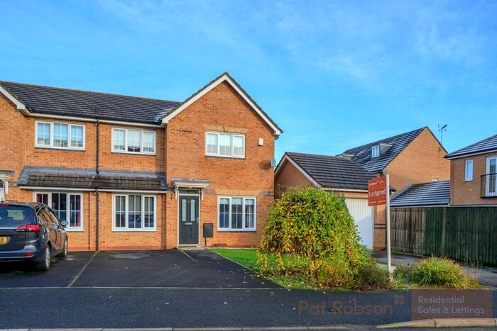 3 Bedroom Semi-Detached House To Rent In Monarch Court, Longbenton, Newcastle Upon Tyne, NE12