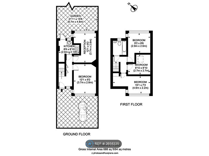 4 Bedroom Terraced House To Rent In The Bittoms, Kingston Upon Thames, KT1