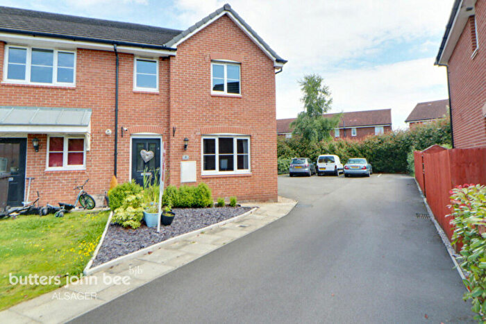 3 Bedroom End Of Terrace House For Sale In Reginald Lindop Drive, Alsager, ST7