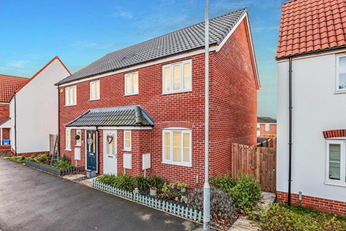 3 Bedroom Semi Detached House To Rent In Grace Farrant Road, Great Cornard, CO10