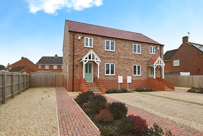 3 Bedroom Semi-Detached House For Sale In Crown Avenue, Holbeach St Marks, Spalding, Lincolnshire, PE12