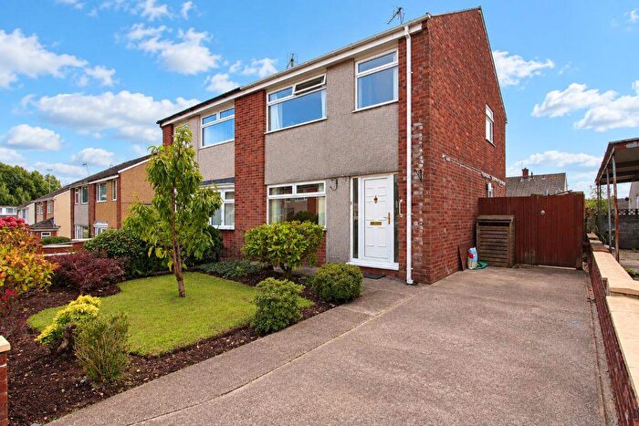 3 Bedroom Semi Detached House For Sale In Oakfield Crescent, Tonteg, Pontypridd, CF38