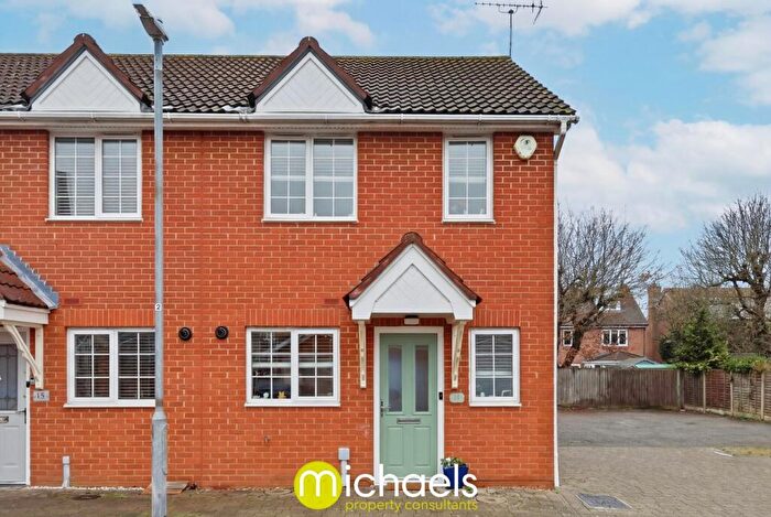 2 Bedroom End Of Terrace House For Sale In Lucius Crescent, Colchester, Colchester, CO4