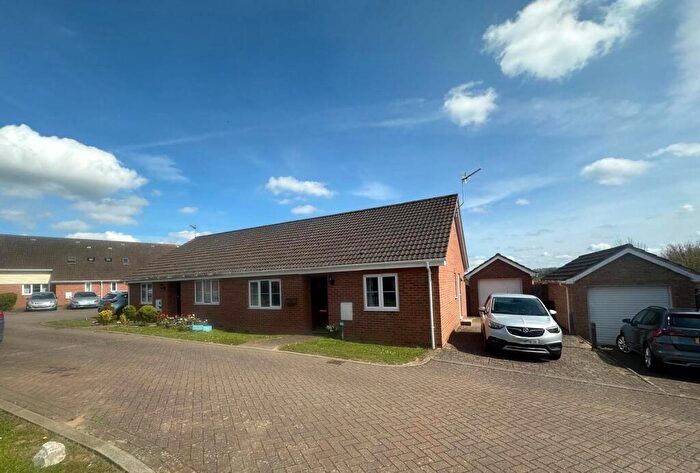 2 Bedroom Semi-Detached Bungalow For Sale In Pettiward Close, Great Finborough, Stowmarket, IP14