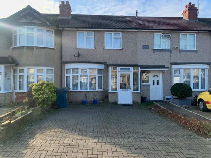 3 Bedroom Terraced House To Rent In Primrose Close, South Harrow, Harrow, HA2