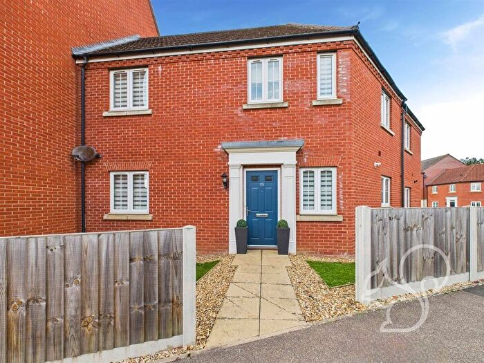 3 Bedroom Terraced House For Sale In Clermont Avenue, Sudbury, CO10