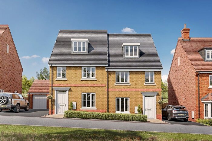 4 Bedroom Semi Detached House For Sale In "The Elliston - Plot " At High Leigh Garden Village, Schofield Way, Hoddesdon, EN11
