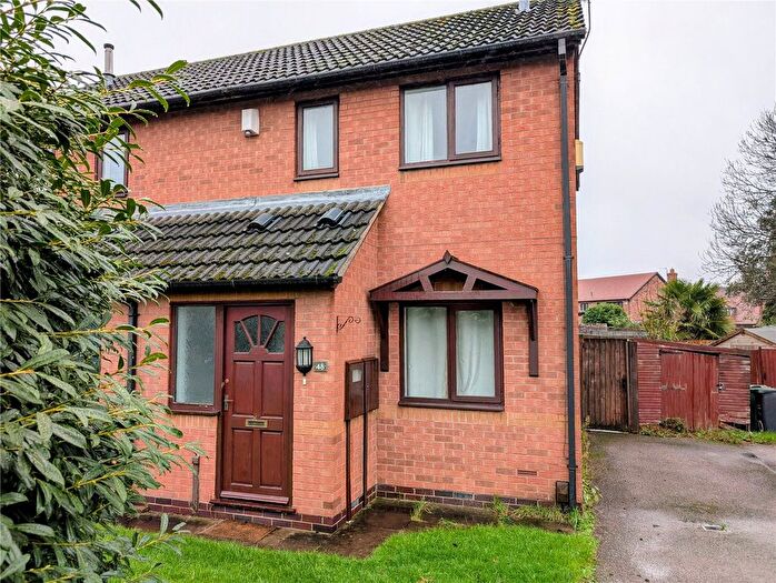 2 Bedroom Semi-Detached House For Sale In St. Columba Way, Syston, Leicester, Leicestershire, LE7