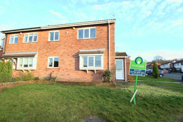 1 Bedroom Semi-Detached House To Rent In Chamberlain Way, Biddulph, Stoke-On-Trent, ST8