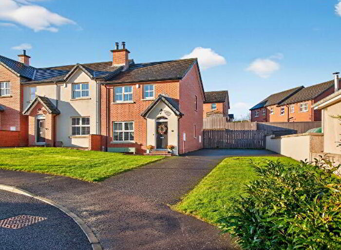 3 Bedroom End TownHouse For Sale In Quarry Hill, Ahoghill, Ballymena, BT42