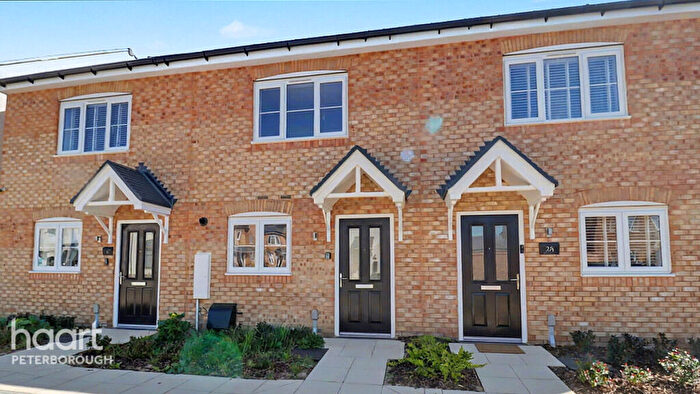 2 Bedroom Terraced House For Sale In Allen Close, Sawtry, PE28
