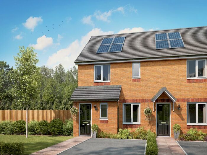 3 Bedroom End Of Terrace House For Sale In "The Newmore" At Hillcrest Square, Falkirk, FK2