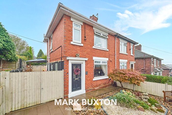 2 Bedroom Semi-Detached House For Sale In Broomfield Road, Ball Green, Stoke-on-Trent., ST6