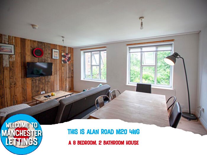 8 Bedroom House To Rent In Alan Road Manchester, M20