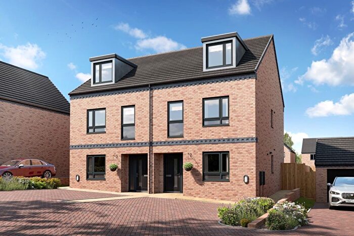 4 Bedroom Town House For Sale In "The Trelton - Plot " At Seaham Garden Village Phase, Cold Hesledon, Seaham, County Durham, SR7