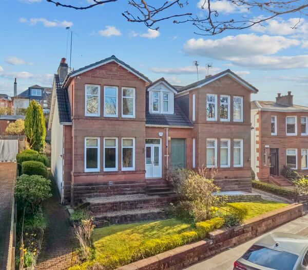 2 Bedroom Semi-Detached House To Rent In Florence Drive, Giffnock, Glasgow, G46