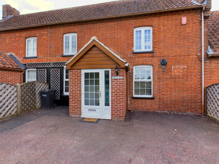 2 Bedroom Terraced House For Sale In Bury Road, Hepworth, Diss, IP22
