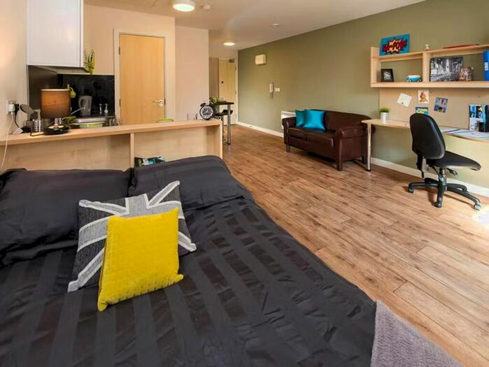 1 Bedroom Flat To Rent In Optima Student Accommodation, Greenclose Lane, Loughborough, LE11