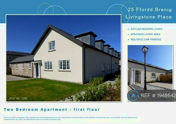 2 Bedroom Flat To Rent In Ffordd Brenig, St. Asaph, LL17
