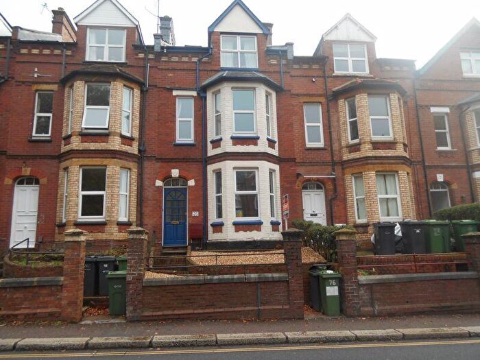 6 Bedroom Terraced House To Rent In Old Tiverton Road, Exeter, EX4