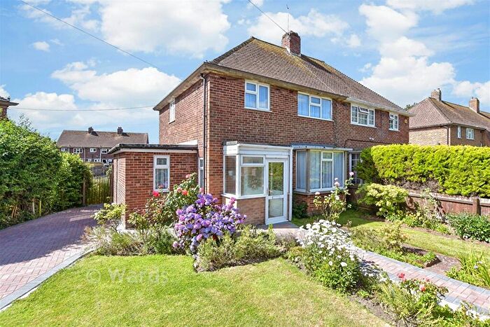 3 Bedroom Semi Detached House For Sale In Biggins Wood Road, Folkestone, Kent, CT19