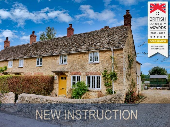 2 Bedroom Semi-Detached House To Rent In The Row, Little Faringdon, Lechlade, GL7