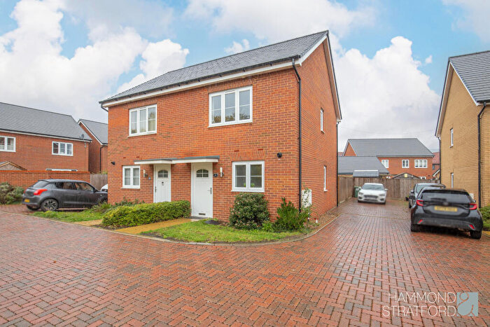 2 Bedroom Semi-Detached House For Sale In Magpie Place, Wymondham, NR18