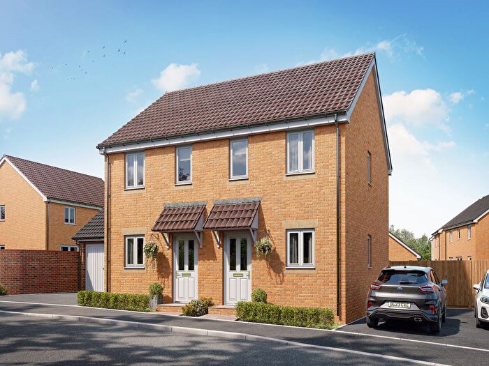 2 Bedroom Semi-Detached House For Sale In "The Alnmouth" At Horse Road, Trowbridge, BA14