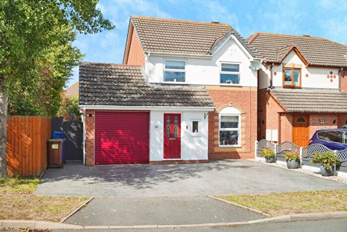 3 Bedroom Detached House For Sale In Jacklin Close, Branston, Burton-on-Trent, Staffordshire, DE14