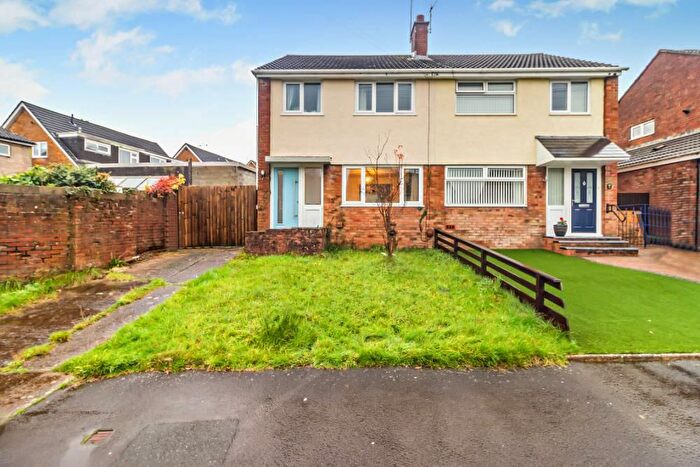 3 Bedroom Semi-Detached House For Sale In Carlton Crescent, Beddau, CF38