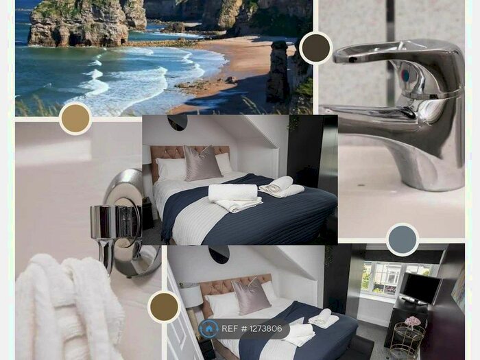 2 Bedroom Flat To Rent In Stylish Room 5 Near Beach, South Shields NE33