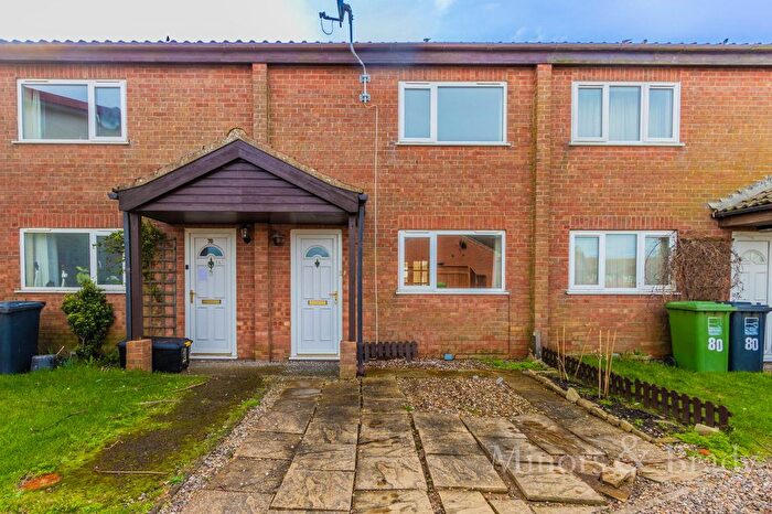 2 Bedroom Terraced House To Rent In Ostend Road, Walcott, NR12