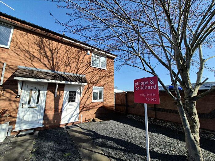 2 Bedroom End Of Terrace House To Rent In Adams Court, Kidderminster, Worcestershire, DY10