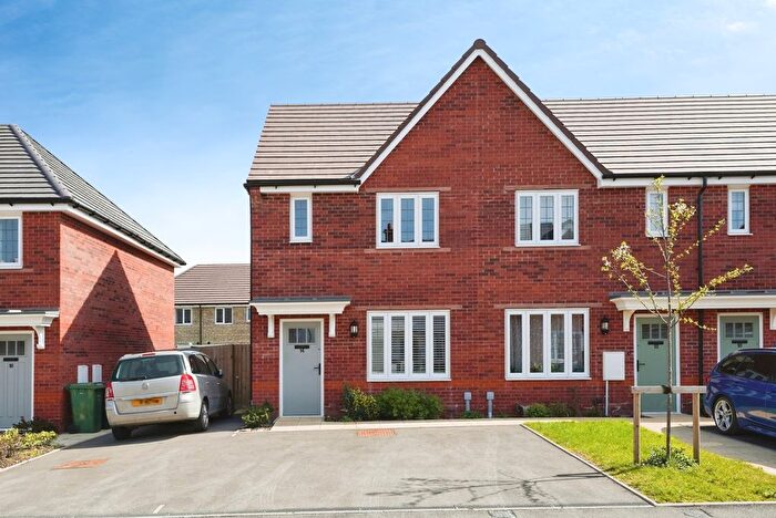 2 Bedroom Terraced House For Sale In Green Templeton Gardens, Evesham, Worcestershire, WR11