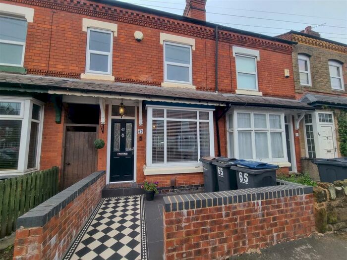 3 Bedroom Terraced House To Rent In Highbury Road, Kings Heath, Birmingham, B14