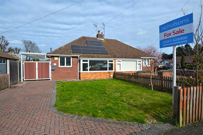 2 Bedroom Semi Detached Bungalow For Sale In Westbury Close, Fleet, GU51