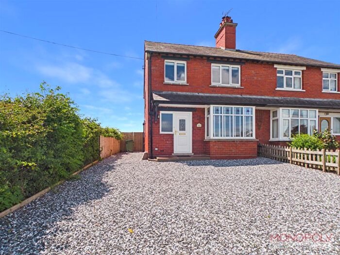 3 Bedroom Semi-Detached House For Sale In Bryn Villas, Bangor Road, Marchwiel, Wrexham, LL13