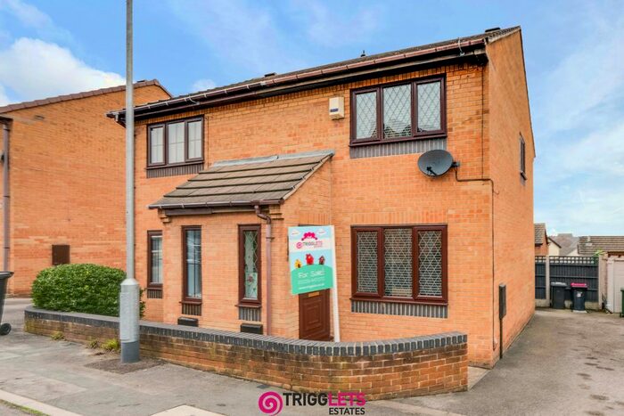 2 Bedroom Semi-Detached House To Rent In Thornhill Place, Rotherham, South Yorkshire, S63
