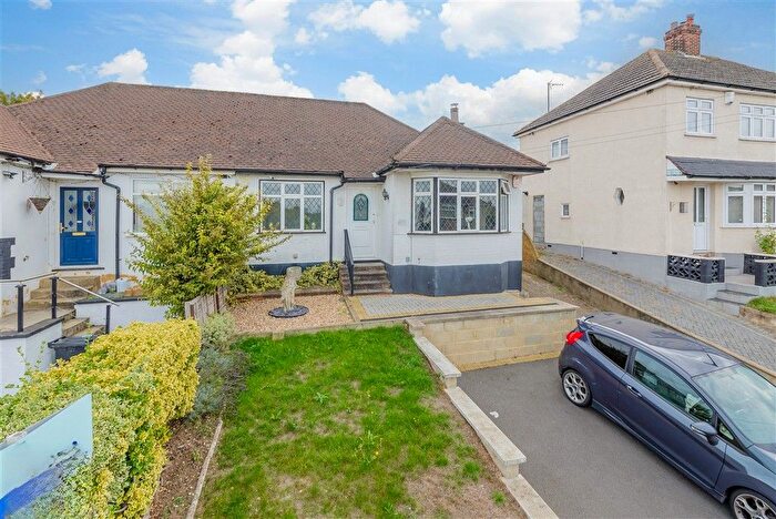 2 Bedroom Semi Detached Bungalow For Sale In Lamorna Avenue, Gravesend, Kent, DA12