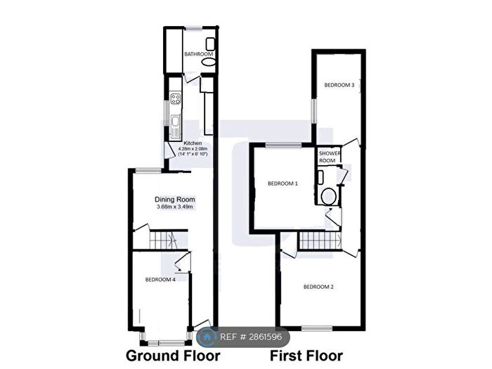 4 Bedroom Terraced House To Rent In Birding Street, Mansfield, NG19