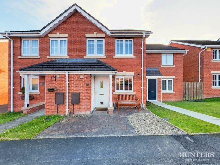 2 Bedroom Semi-Detached House To Rent In Chapel Drive, Consett, Durham DH8